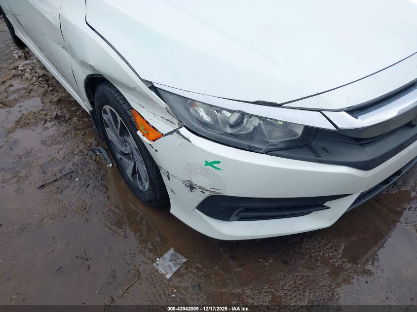 2018 Honda Civic Ex VIN: 2HGFC2F78JH550191 Lot: 43942009