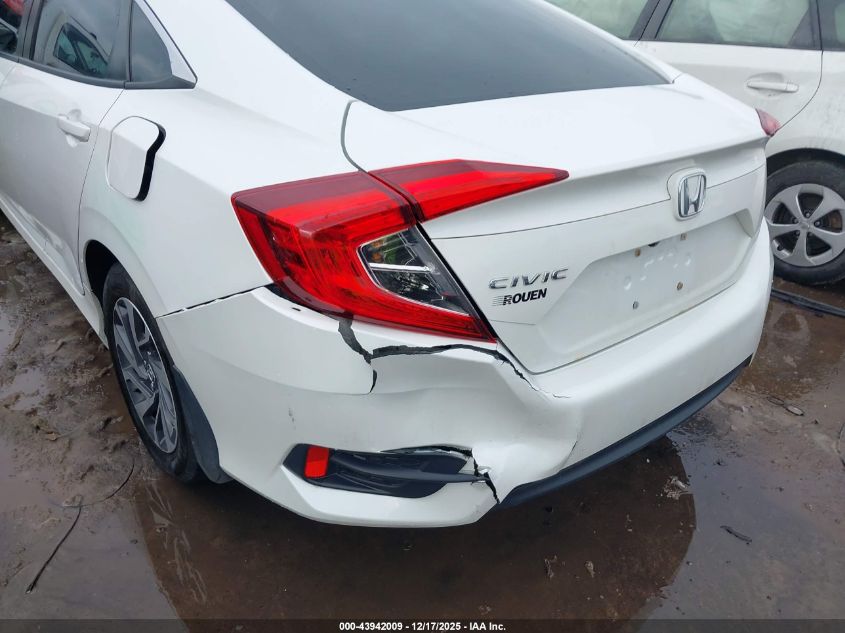 2018 Honda Civic Ex VIN: 2HGFC2F78JH550191 Lot: 43942009