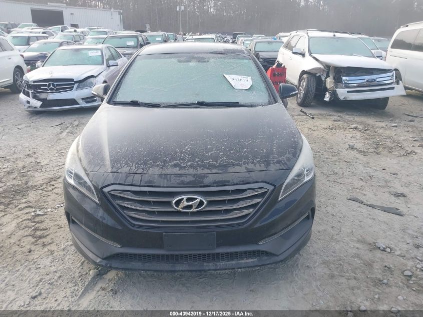 2016 Hyundai Sonata Sport VIN: 5NPE34AF8GH262837 Lot: 43942019