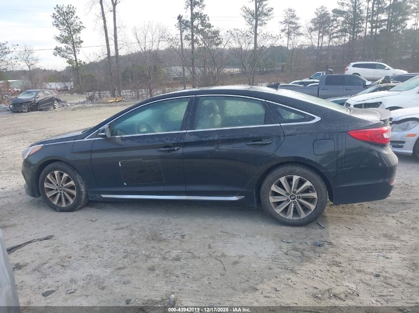 2016 Hyundai Sonata Sport VIN: 5NPE34AF8GH262837 Lot: 43942019