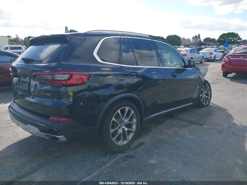 2021 BMW X5 xDrive40I VIN: 5UXCR6C07M9E73933 Lot: 43942023