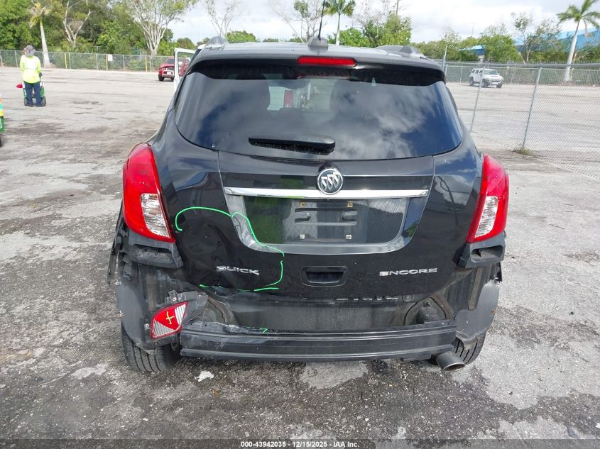 2015 Buick Encore VIN: KL4CJASB0FB087047 Lot: 43942035