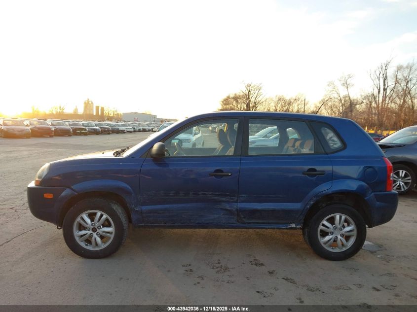 2009 Hyundai Tucson Gls VIN: KM8JM12B69U991204 Lot: 43942036