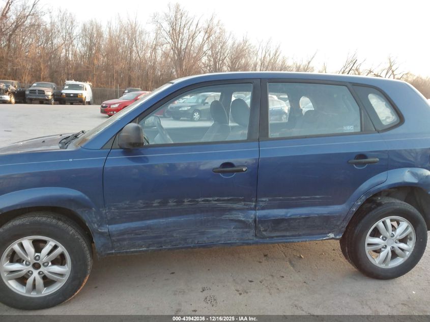 2009 Hyundai Tucson Gls VIN: KM8JM12B69U991204 Lot: 43942036