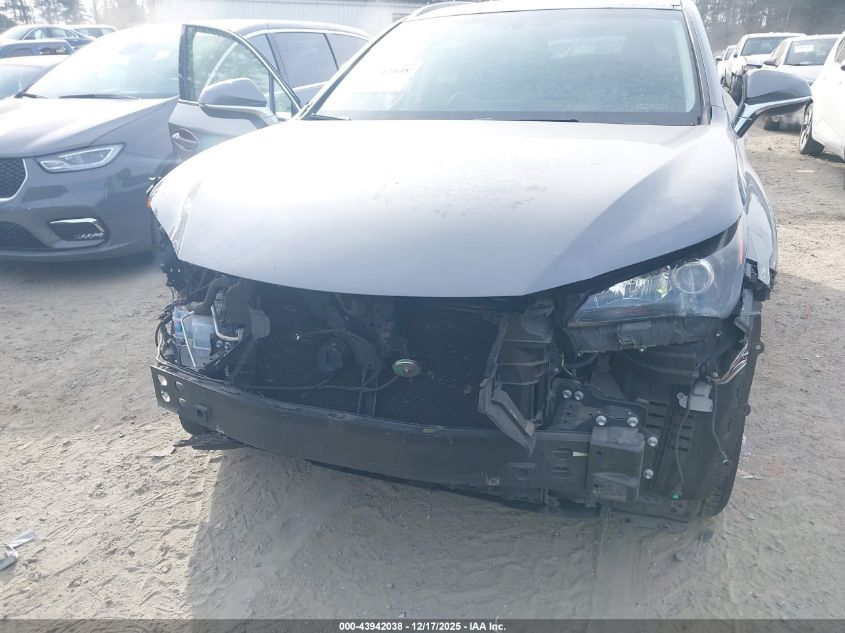2017 Lexus Nx 200T VIN: JTJYARBZ2H2075487 Lot: 43942038