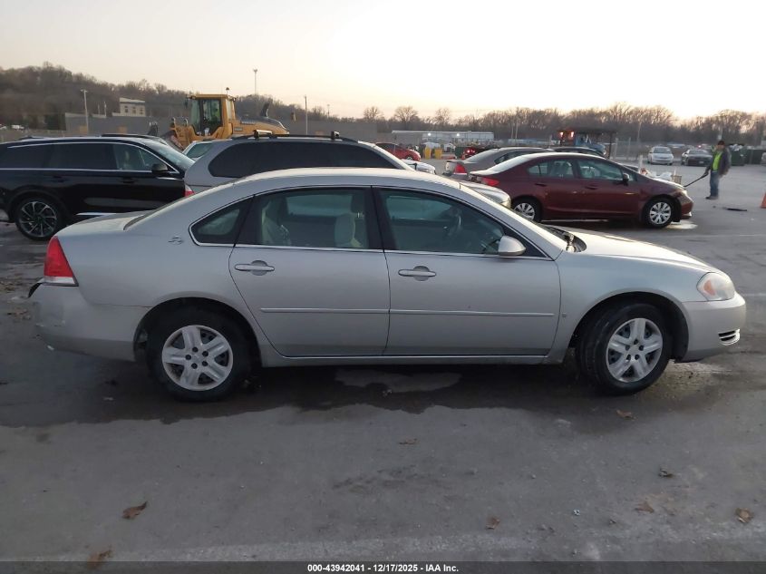 2007 Chevrolet Impala Ls VIN: 2G1WB58K779375237 Lot: 43942041
