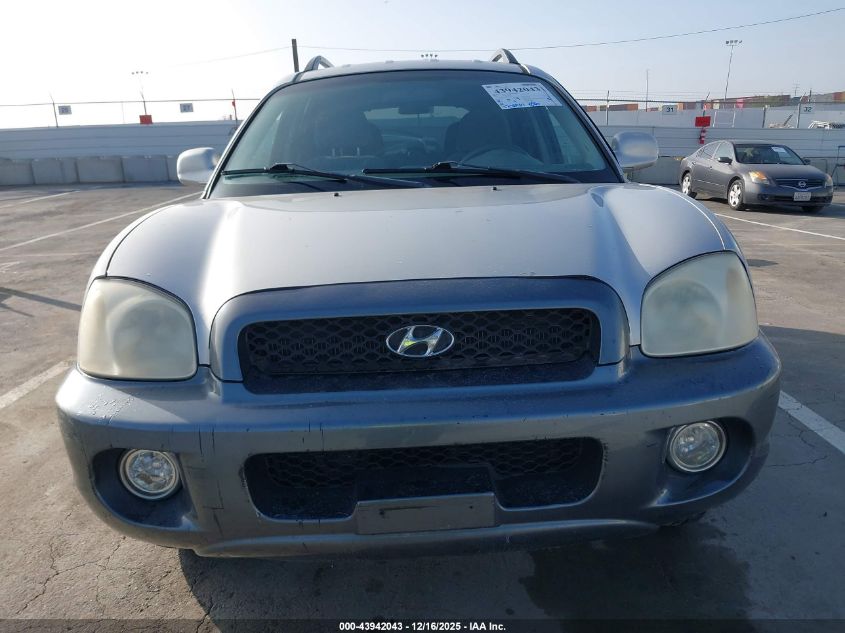 2004 Hyundai Santa Fe Gls VIN: KM8SC13D04U639722 Lot: 43942043