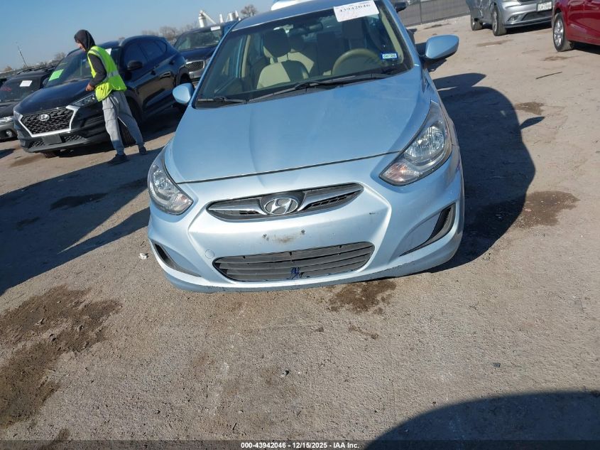 2014 Hyundai Accent Gls VIN: KMHCT4AE9EU732791 Lot: 43942046