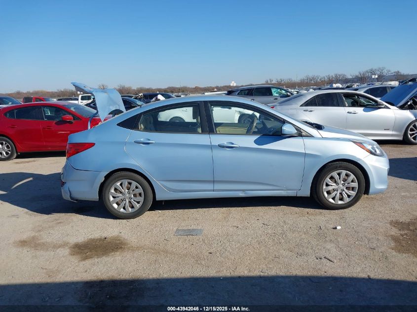 2014 Hyundai Accent Gls VIN: KMHCT4AE9EU732791 Lot: 43942046