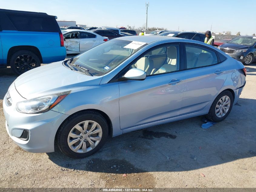 2014 Hyundai Accent Gls VIN: KMHCT4AE9EU732791 Lot: 43942046