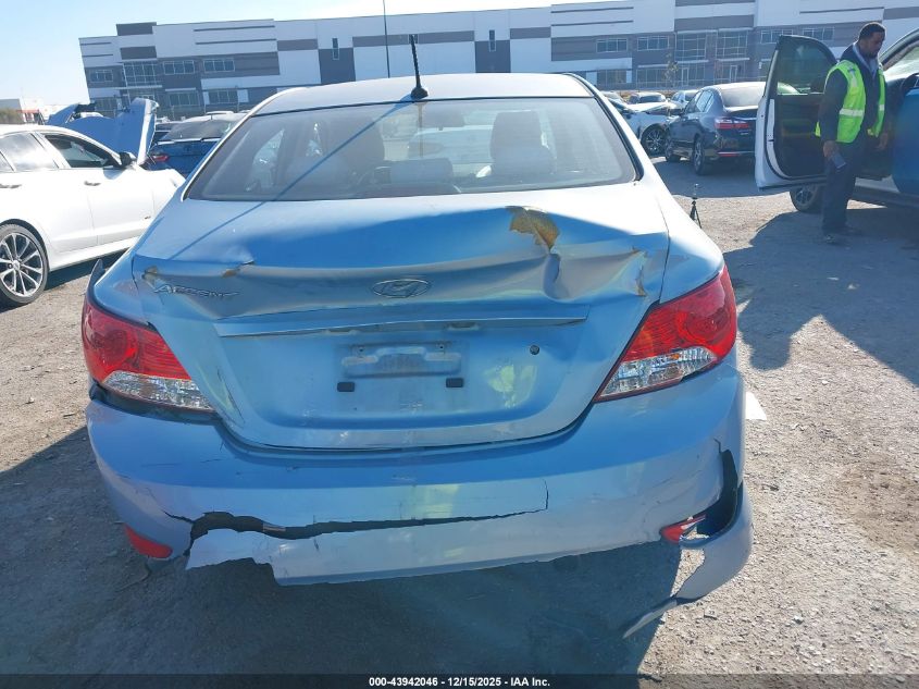 2014 Hyundai Accent Gls VIN: KMHCT4AE9EU732791 Lot: 43942046