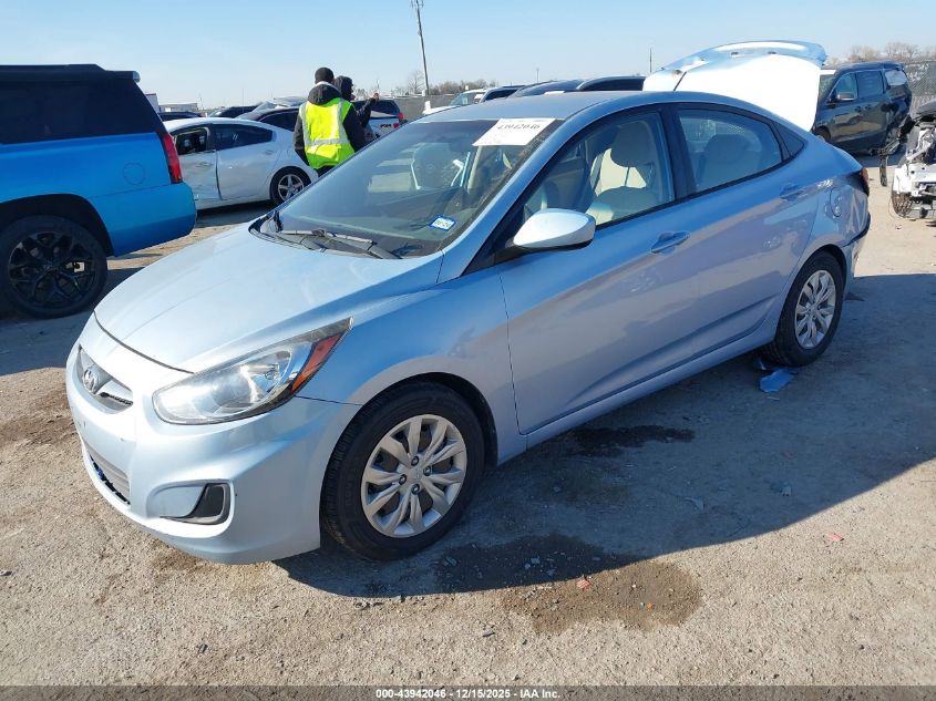 2014 Hyundai Accent Gls VIN: KMHCT4AE9EU732791 Lot: 43942046