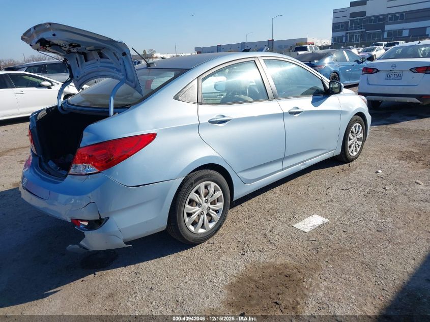 2014 Hyundai Accent Gls VIN: KMHCT4AE9EU732791 Lot: 43942046