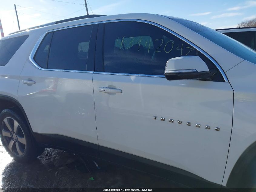 2018 Chevrolet Traverse 3Lt VIN: 1GNERHKW7JJ109117 Lot: 43942047