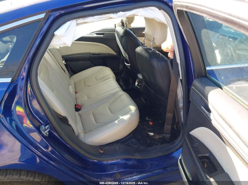 2014 Ford Fusion Hybrid Titanium VIN: 3FA6P0RU9ER362742 Lot: 43942049