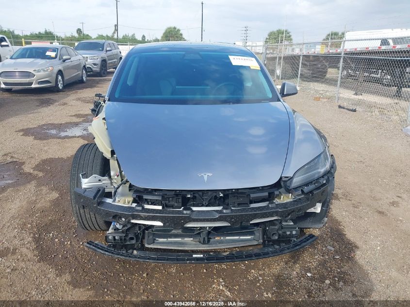 2025 Tesla Model 3 Long Range Rear-Wheel Drive/Standard Rear-Wheel Drive VIN: 5YJ3E1EAXSF888461 Lot: 43942056