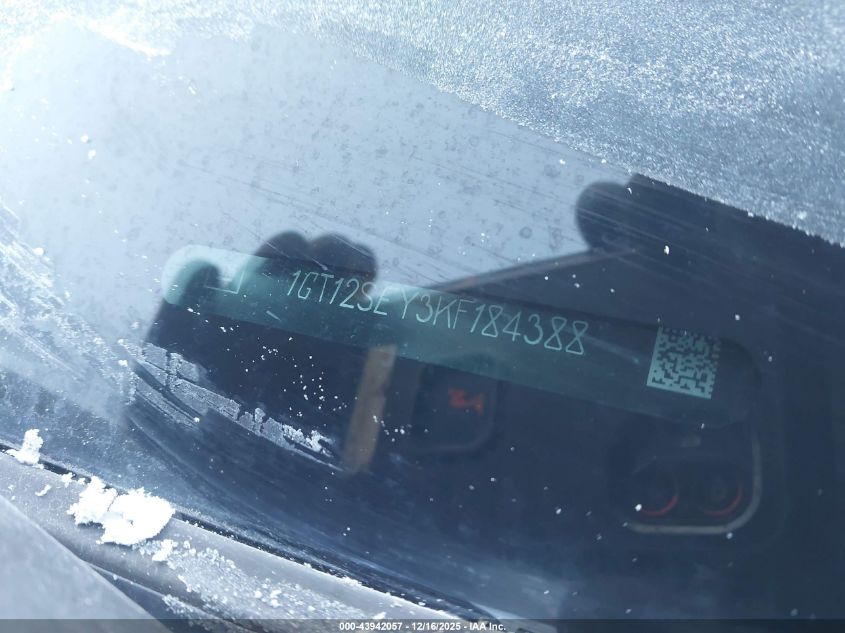 2019 GMC Sierra 2500Hd Denali VIN: 1GT12SEY3KF184388 Lot: 43942057