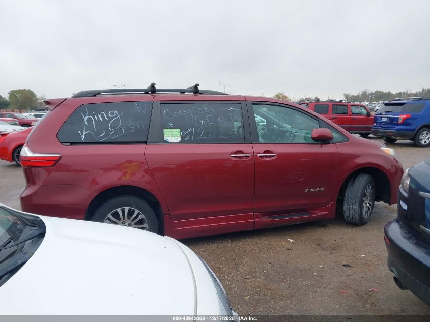 2020 Toyota Sienna Xle Premium VIN: 5TDYZ3DC0LS074650 Lot: 43942058