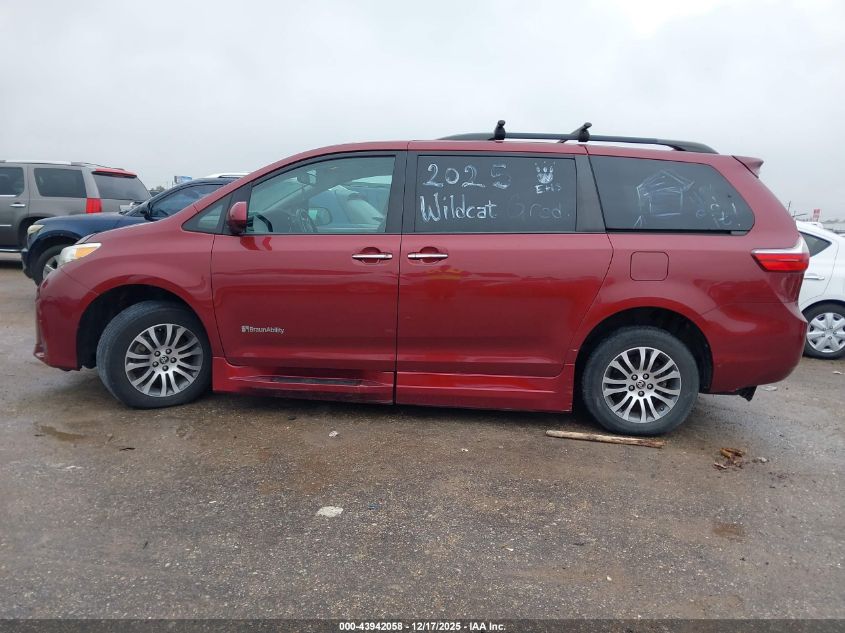 2020 Toyota Sienna Xle Premium VIN: 5TDYZ3DC0LS074650 Lot: 43942058