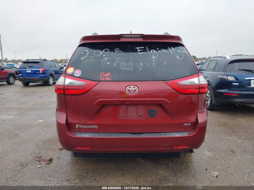 2020 Toyota Sienna Xle Premium VIN: 5TDYZ3DC0LS074650 Lot: 43942058