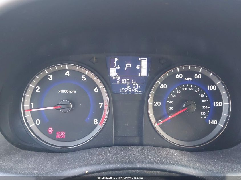 2017 Hyundai Accent Se VIN: KMHCT5AE7HU319875 Lot: 43942065