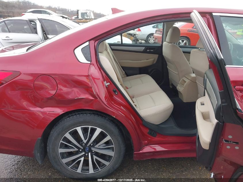 2018 Subaru Legacy 2.5I Premium VIN: 4S3BNAH62J3019707 Lot: 43942077