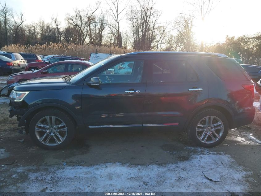 2017 Ford Explorer Limited VIN: 1FM5K8F88HGE27601 Lot: 43942085