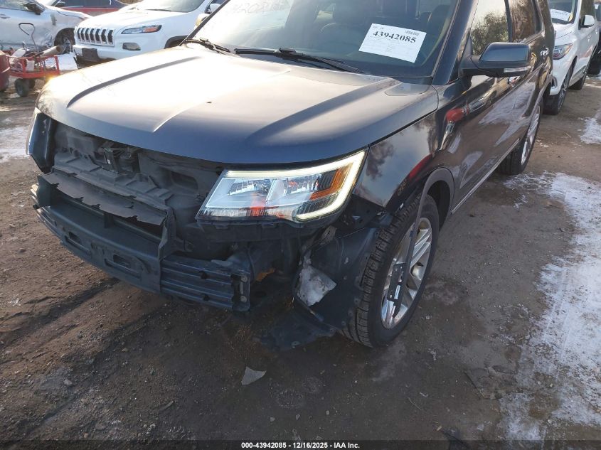 2017 Ford Explorer Limited VIN: 1FM5K8F88HGE27601 Lot: 43942085
