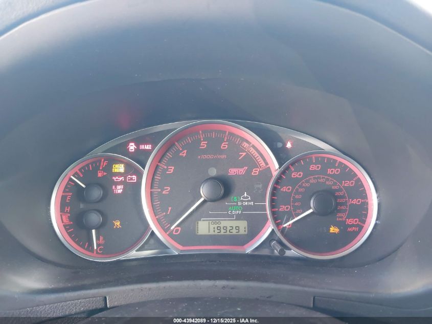 2011 Subaru Impreza Wrx Sti VIN: JF1GR8H65BL832310 Lot: 43942089