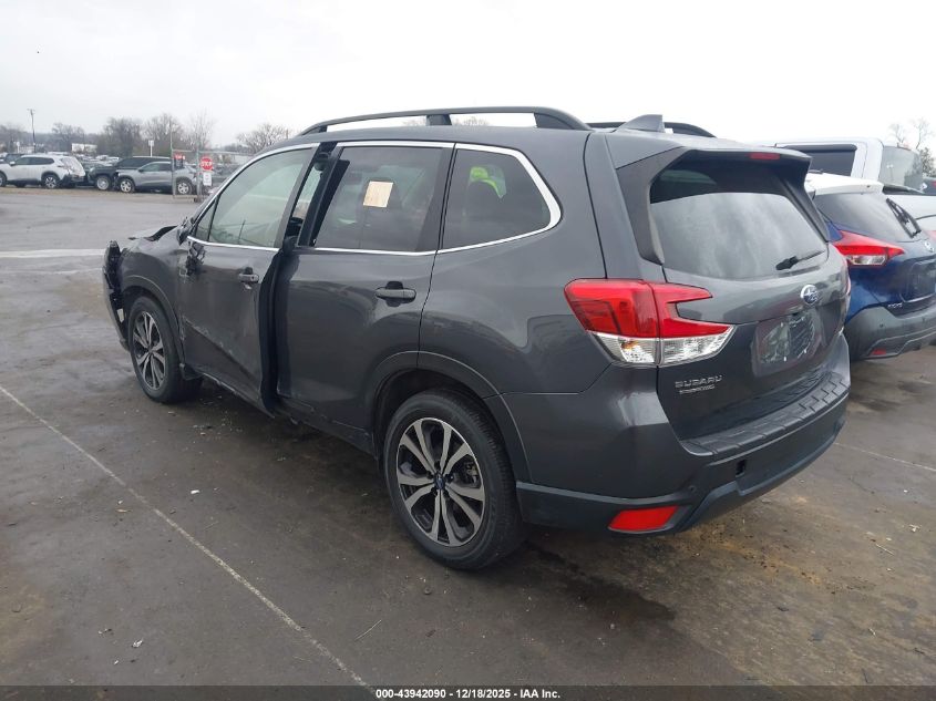 2020 Subaru Forester Limited VIN: JF2SKAUCXLH540492 Lot: 43942090