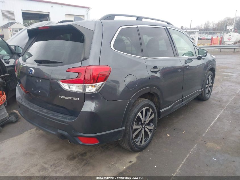 2020 Subaru Forester Limited VIN: JF2SKAUCXLH540492 Lot: 43942090