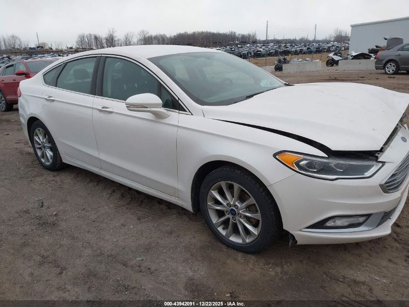 2017 Ford Fusion Se VIN: 3FA6P0HD0HR263281 Lot: 43942091