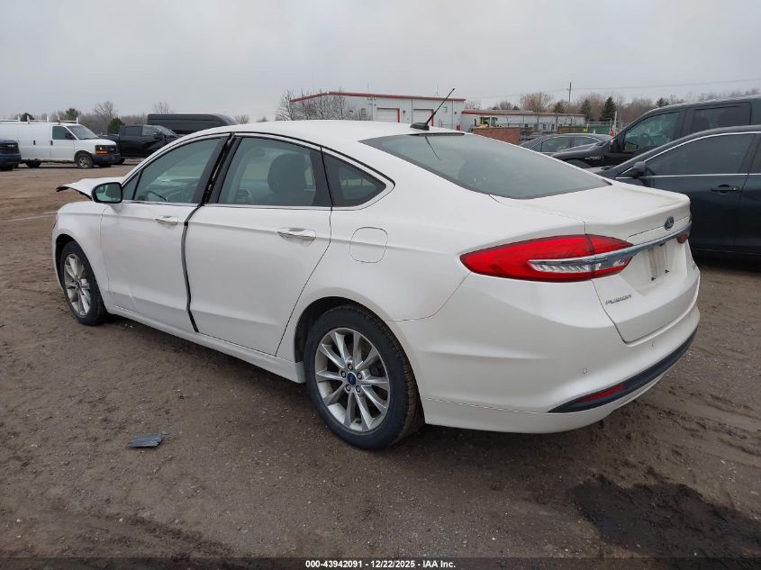 2017 Ford Fusion Se VIN: 3FA6P0HD0HR263281 Lot: 43942091