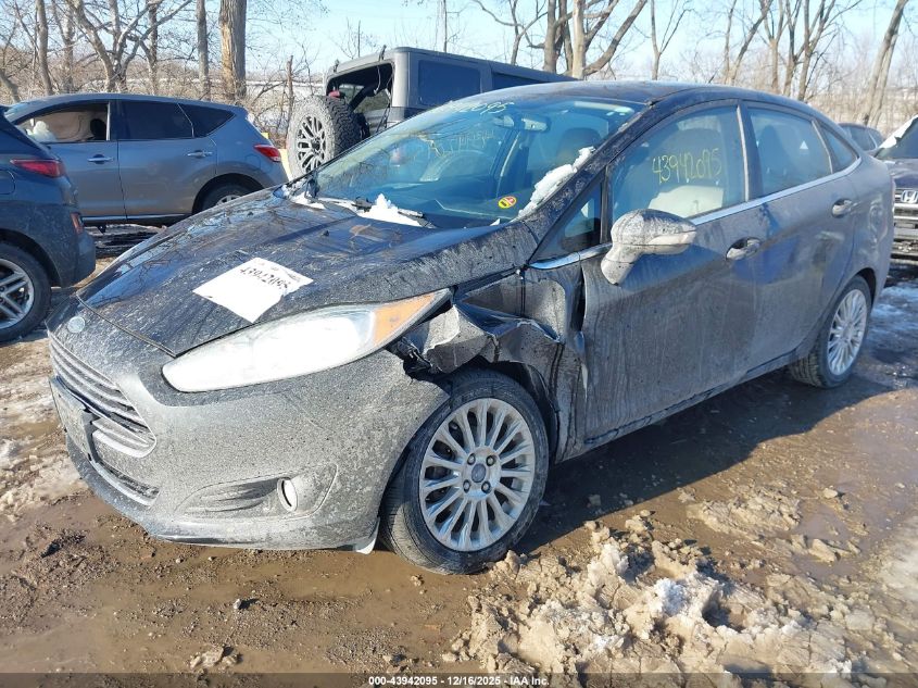2014 Ford Fiesta Titanium VIN: 3FADP4CJ4EM107071 Lot: 43942095