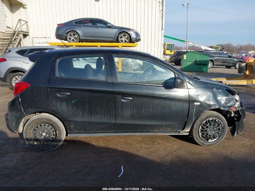 2018 Mitsubishi Mirage Es VIN: ML32A3HJ0JH013731 Lot: 43942094