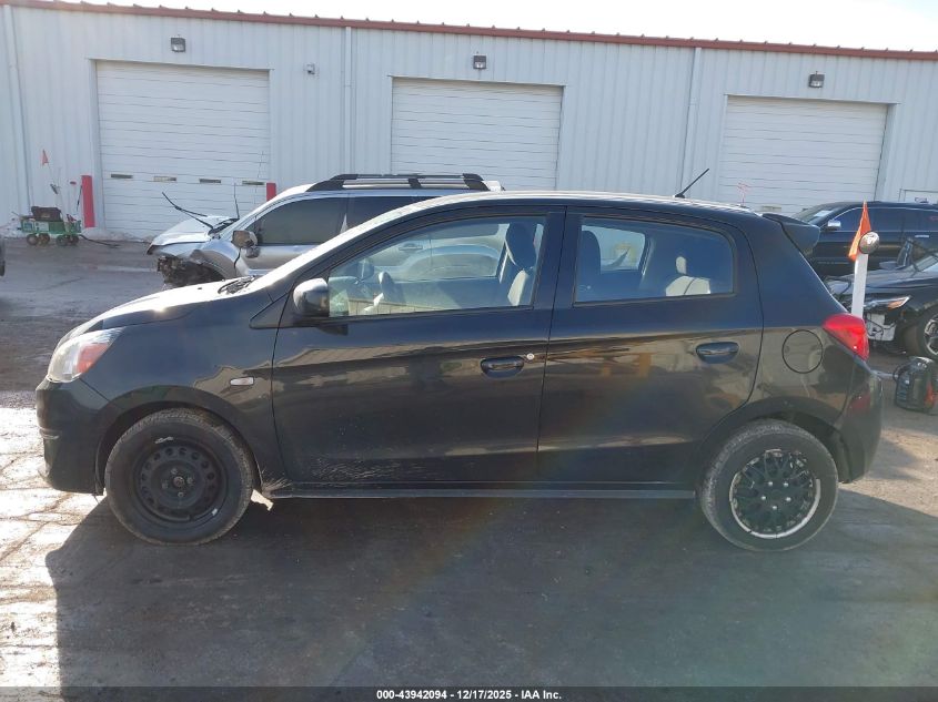 2018 Mitsubishi Mirage Es VIN: ML32A3HJ0JH013731 Lot: 43942094