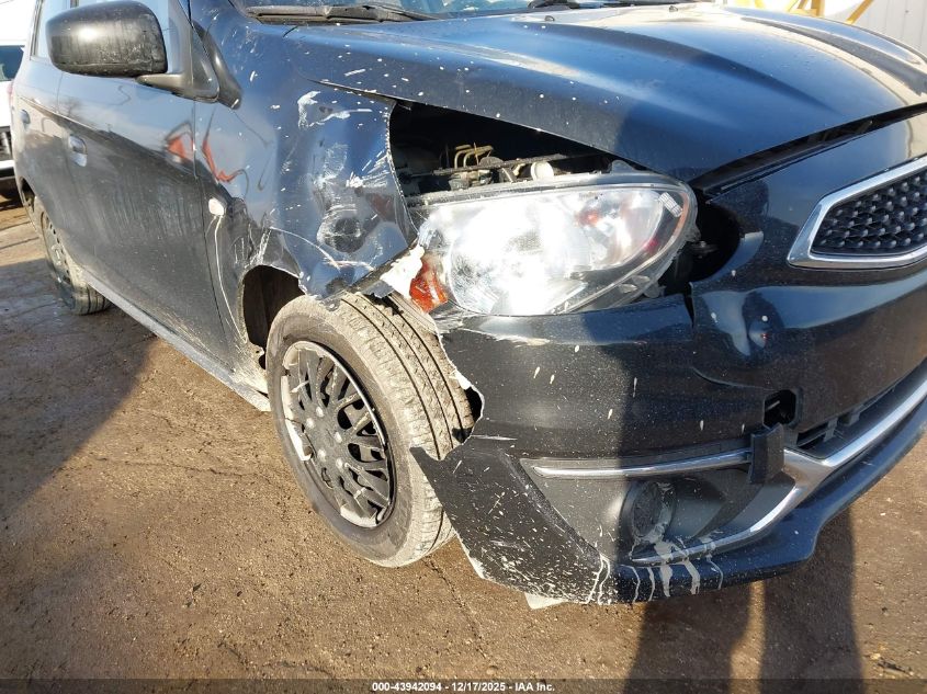 2018 Mitsubishi Mirage Es VIN: ML32A3HJ0JH013731 Lot: 43942094