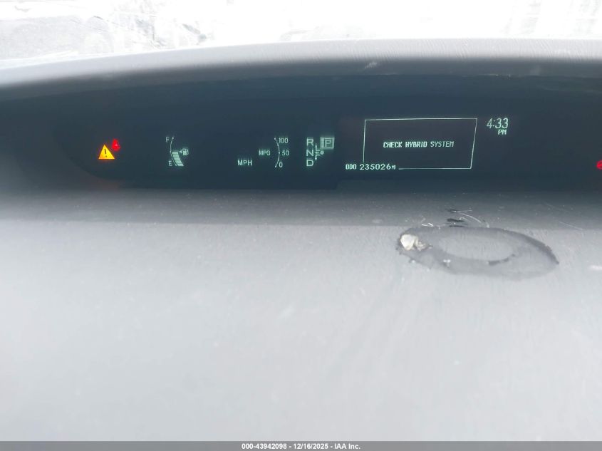 2010 Toyota Prius Ii VIN: JTDKN3DU6A0009540 Lot: 43942098