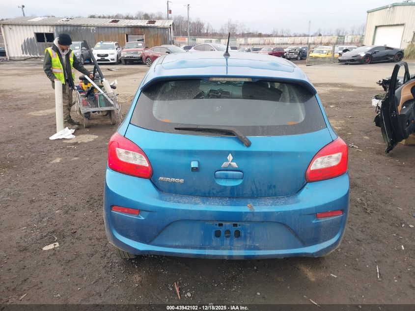 2020 Mitsubishi Mirage Es/Se VIN: ML32A3HJ1LH009495 Lot: 43942102