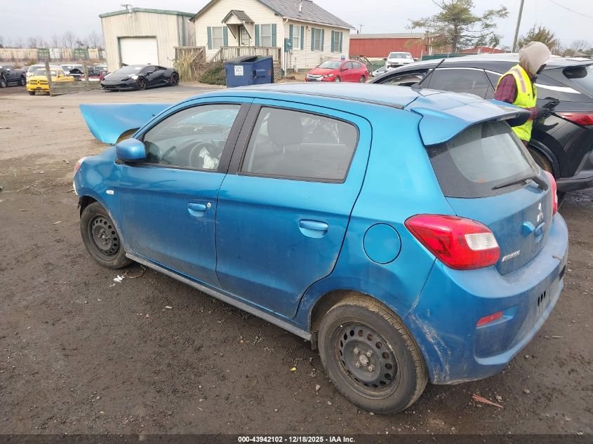 2020 Mitsubishi Mirage Es/Se VIN: ML32A3HJ1LH009495 Lot: 43942102