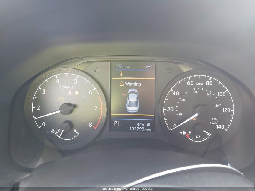 2022 Nissan Altima S Fwd VIN: 1N4BL4BV9NN332003 Lot: 43942107