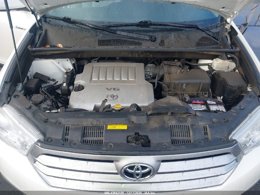 2013 Toyota Highlander Limited V6 VIN: 5TDDK3EH3DS250847 Lot: 43942109