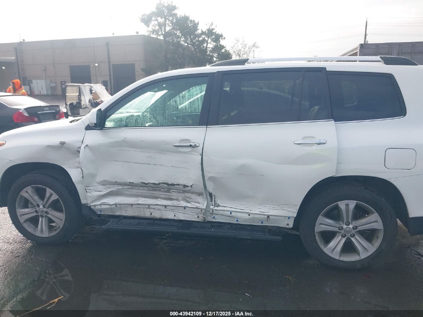 2013 Toyota Highlander Limited V6 VIN: 5TDDK3EH3DS250847 Lot: 43942109