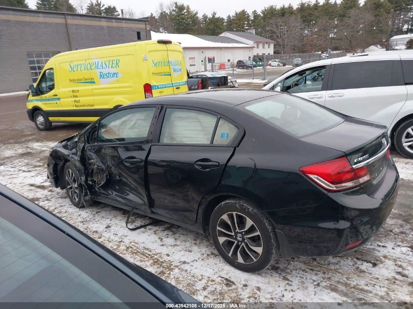 2013 Honda Civic Ex-L VIN: 19XFB2F97DE267929 Lot: 43942108