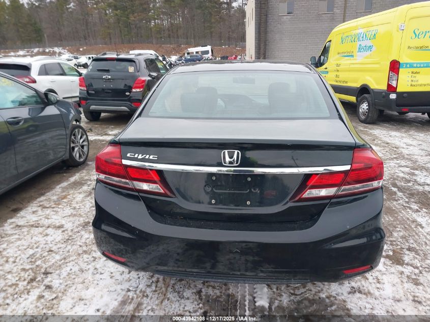 2013 Honda Civic Ex-L VIN: 19XFB2F97DE267929 Lot: 43942108
