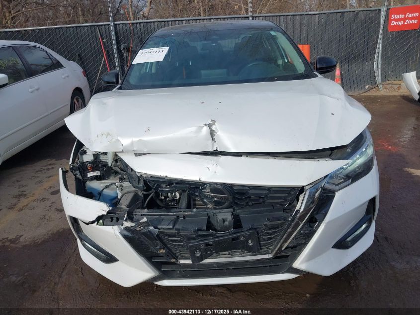 2021 Nissan Sentra Sr Xtronic Cvt VIN: 3N1AB8DV6MY224598 Lot: 43942113