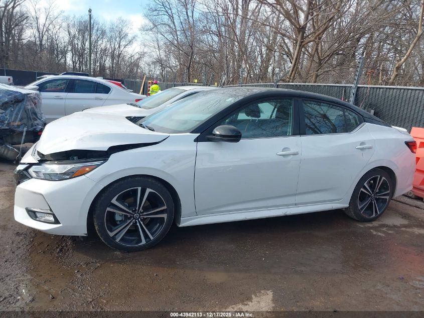 2021 Nissan Sentra Sr Xtronic Cvt VIN: 3N1AB8DV6MY224598 Lot: 43942113