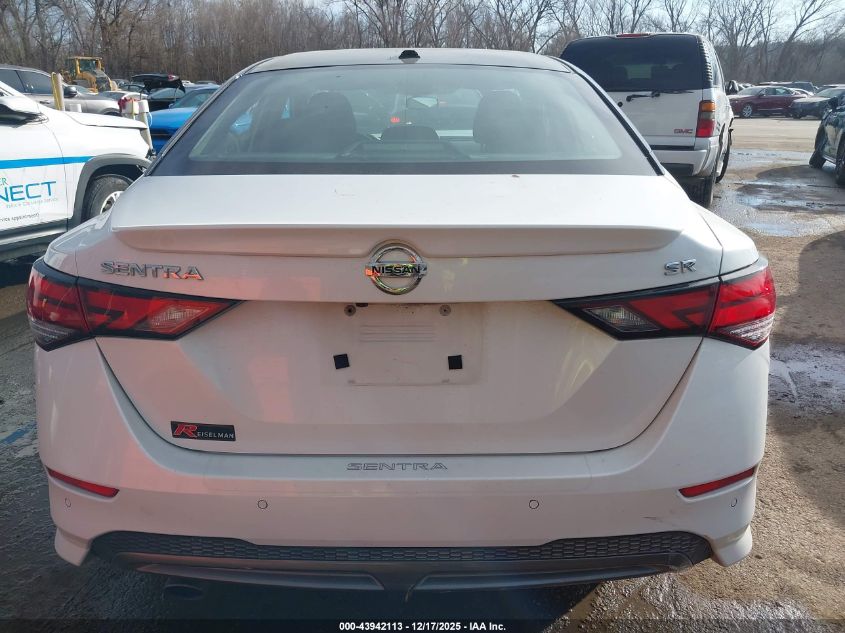 2021 Nissan Sentra Sr Xtronic Cvt VIN: 3N1AB8DV6MY224598 Lot: 43942113