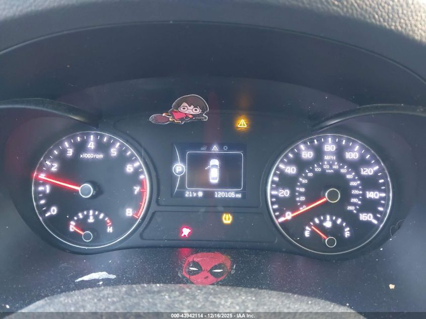 2016 Kia Optima Lx VIN: 5XXGT4L34GG098557 Lot: 43942114