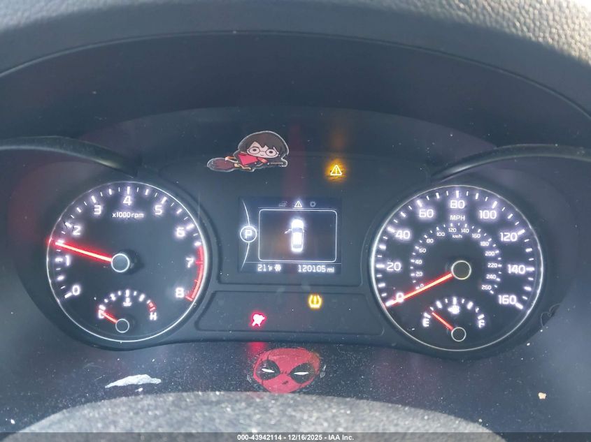 2016 Kia Optima Lx VIN: 5XXGT4L34GG098557 Lot: 43942114